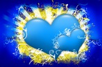 Blue Hearts Design